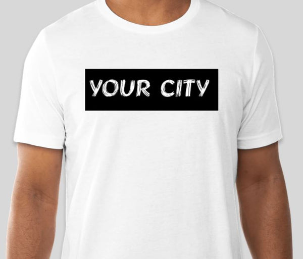 'YOUR CITY' BRUSH T-SHIRT