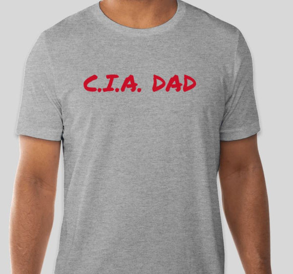 C.I.A. DAD - GREY/RED