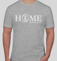 HOME T-SHIRT - GREY/WHITE