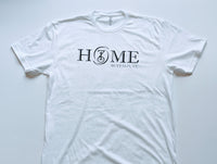 HOME T-SHIRT - WHITE/BLACK